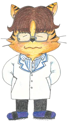 院長のイラスト